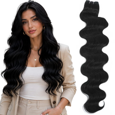 Premium Extensions Zwart - 65 cm
