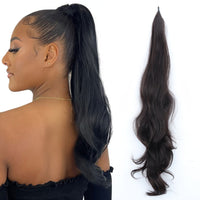 Ponytail Extension Zwart Haarextensies Sassy Goods