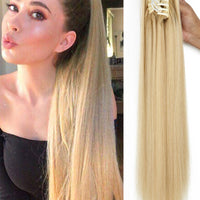 Clip In Extension Steil Blond Haarextensies Sassy Goods