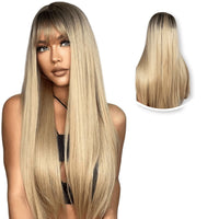 Blonde Pruik Steil 70 cm Pruik Sassy Goods