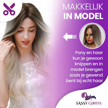 Ombre As Blonde Pruik Pruik Sassy Goods