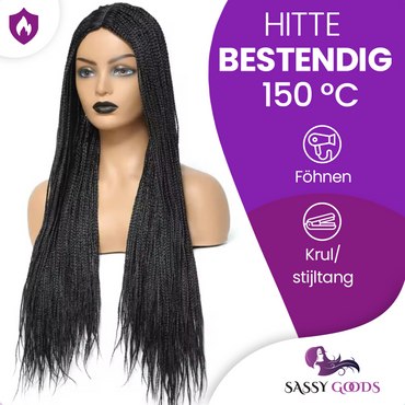 Pruik met Vlechten - Braided Wig