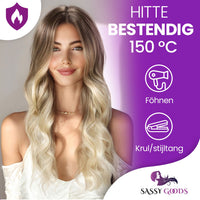 Blonde Ombre Lace Wig Pruik Sassy Goods