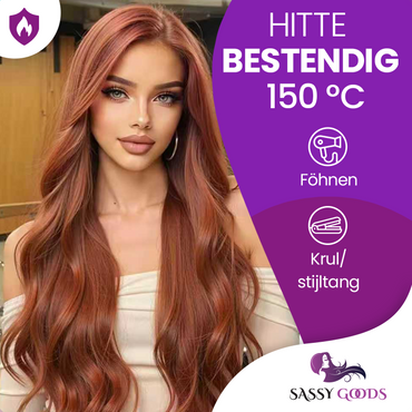 Koperen Lace Wig - 66 cm
