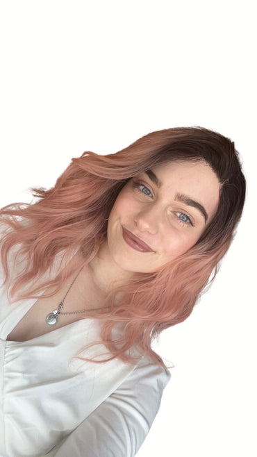 Luxe Roze Ombre Lace Wig - Pruik Pruik Sassy Goods