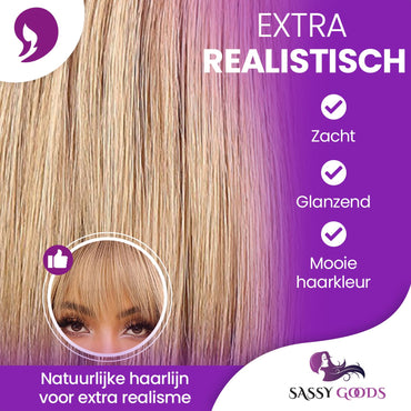 Blonde Pruik Ombre Bob Pruik Sassy Goods