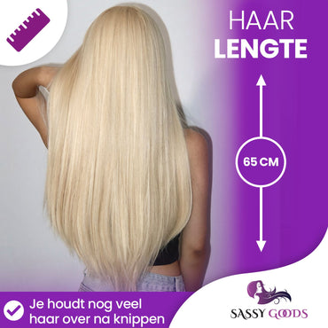 Blonde Pruik Steil Pruik Sassy Goods