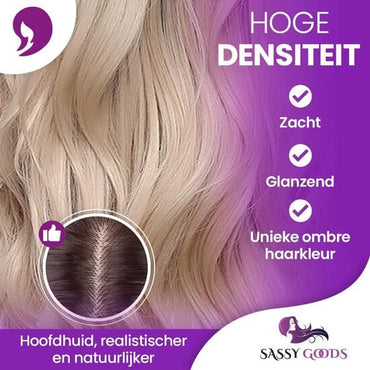 Ombre As Blonde Pruik Pruik Sassy Goods