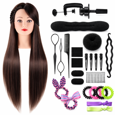 Kastanjebruin Oefenhoofd Kappershoofd