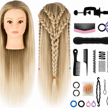 Blond Oefenhoofd Kappershoofd