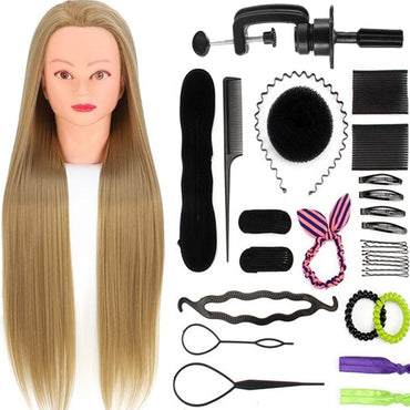 Donkerblond Oefenhoofd Kappershoofd Oefenhoofd Sassy Goods