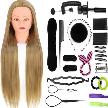 Donkerblond Oefenhoofd Kappershoofd Oefenhoofd Sassy Goods