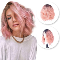 Luxe Roze Ombre Lace Wig - Pruik Pruik Sassy Goods