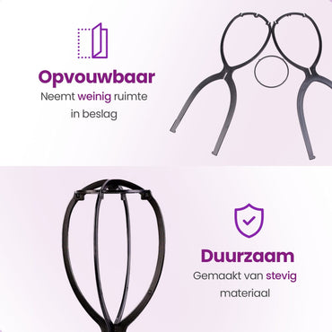 Pruikenstandaard Pruik Sassy Goods