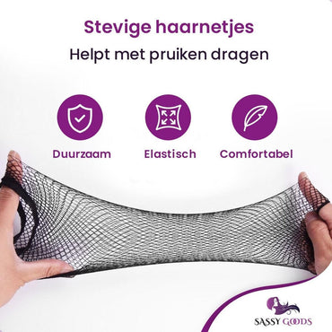 Wig Cap - Pruiken Netje Haarnetje - 2 stuks - Sassy Goods