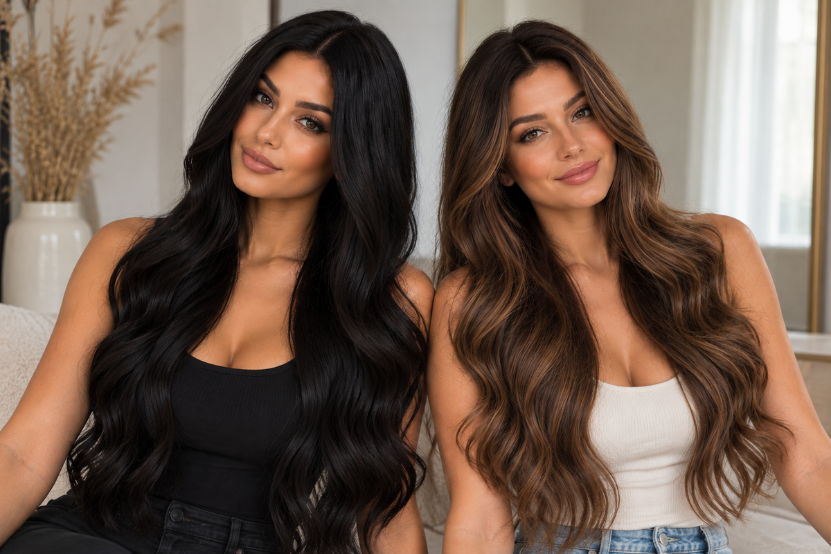 Zwarte pruik of bruine pruik: welke kleur kies jij?