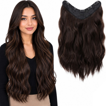 Premium Extensions Donkerbruin - 60 cm