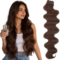 Premium Hair Extensions Donkerbruin - 65 cm