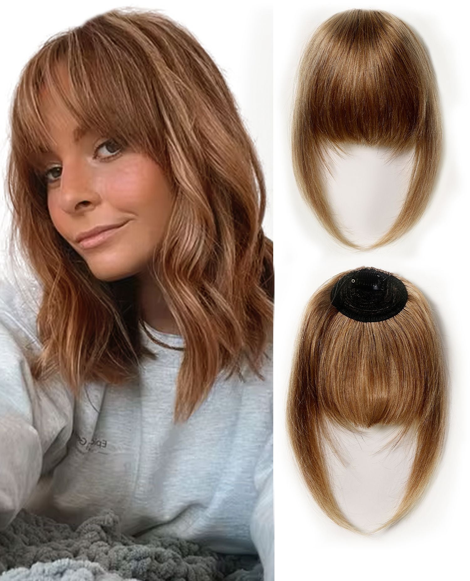 Clip in Pony Echt Haar Goud Blond Haarextensies Sassy Goods 