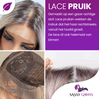 As Blonde Lace Front Wig 66 cm