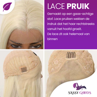 Luxe Ultra Lange Blonde Pruik Front Lace Wig
