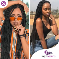 Pruik met Vlechten - Braided Wig