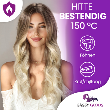 Blonde Ombre Lace Wig - 65cm