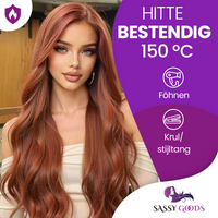 Koperen Lace Wig - 66 cm