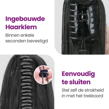 Clip In Extension Steil Zwart Haarextensies Sassy Goods 