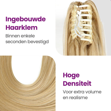 Clip In Extension Steil Blond Haarextensies Sassy Goods 