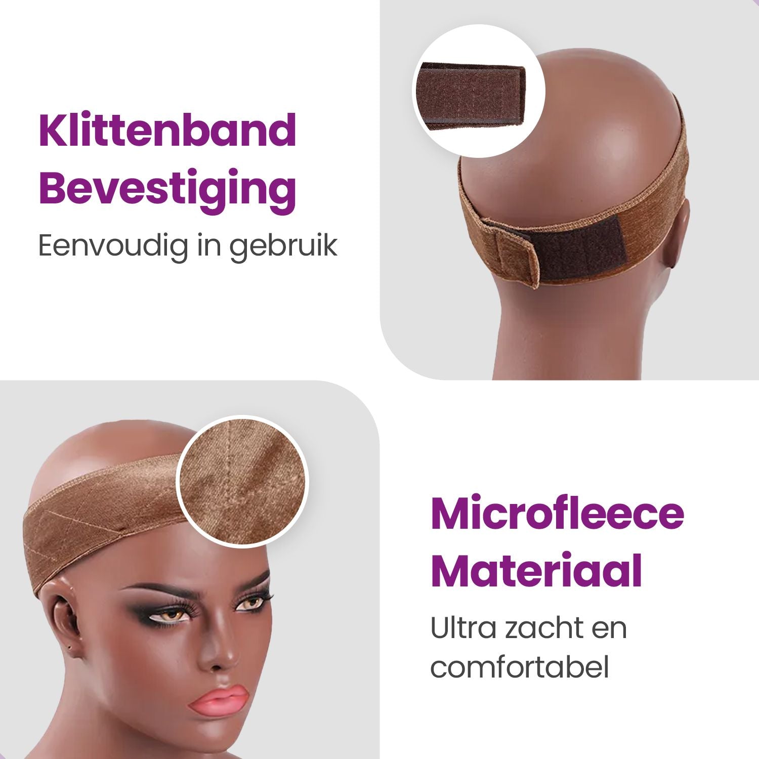 2 x Anti Slip Pruik Band Pruik Accessoires Sassy Goods 