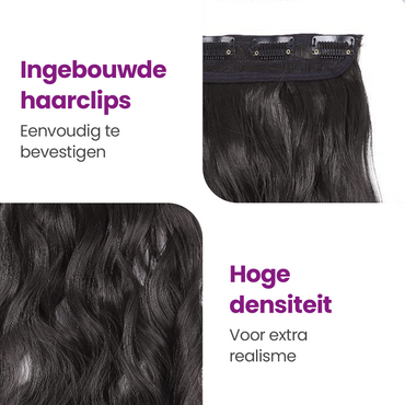 Clip-In Extensions - Donkerbruin - 50cm