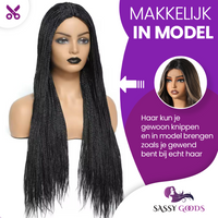 Pruik met Vlechten - Braided Wig