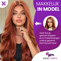 Koperen Lace Wig - 66 cm