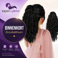 Ponytail Extensions Zwart 45 cm