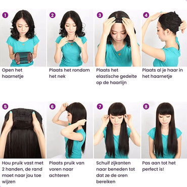 Pruiken Haarnetjes 2 Stuks Blond Haarnetje Sassy Goods 