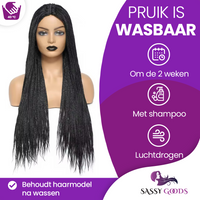 Pruik met Vlechten - Braided Wig