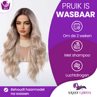 As Blonde Lace Front Wig 66 cm