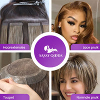 Pruikentape Dubbelzijdig Transparant 2 Stuks Pruik Sassy Goods 