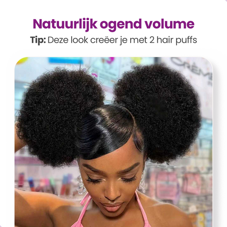 Afro Puff - 20 cm