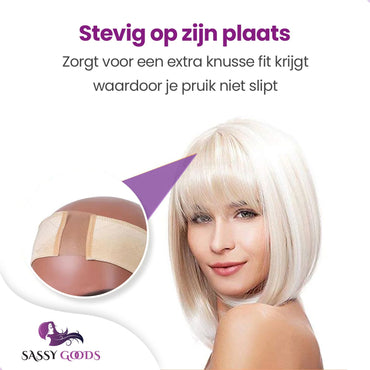 2 x Anti Slip Pruik Band Pruik Accessoires Sassy Goods 