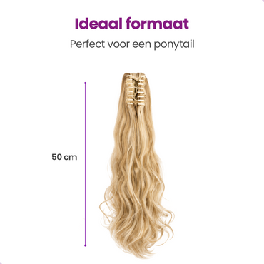 Clip In Extensions Blond - 50 cm