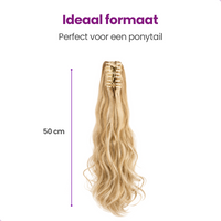 Clip In Extensions Blond - 50 cm