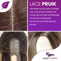 Blonde Ombre Lace Wig Pruik Sassy Goods 