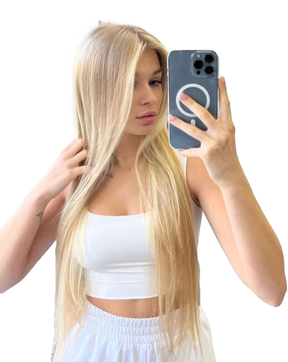 Clip In Extensions 7 Stuks - Blond Steil - 60 cm