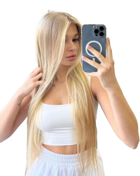 Clip In Extensions Blond 7 Stuks Haarextensies Sassy Goods 