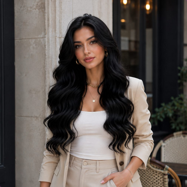 Premium Extensions Zwart - 65 cm