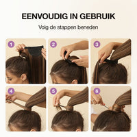 Wrap Around Ponytail Haar Extensions Paardenstaart Extension - As Blond - Steil - 60 cm Haarextensies Sassy Goods 
