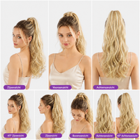 Clip In Extensions Blond - 50 cm