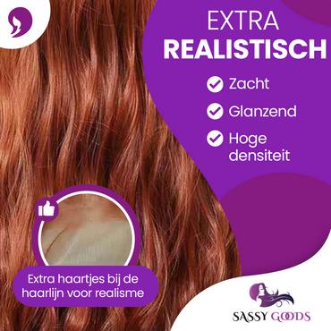 Koperen Lace Wig - 66 cm